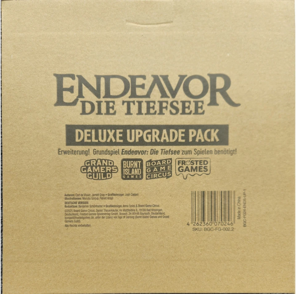 Endeavor: Die Tiefsee Deluxe Upgrade Pack, deutsch, Frosted Games, neu&ovp - Bild 1 von 4