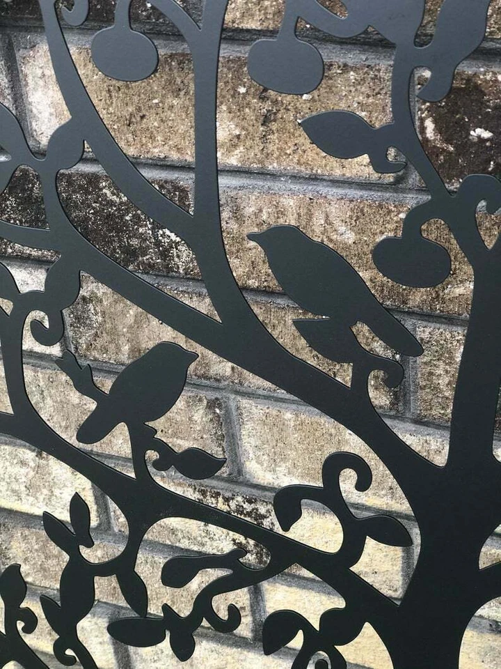 Albero della vita da 24" pollici con uccellini in metallo GRANDE da interno/e... - Immagine 3 di 3