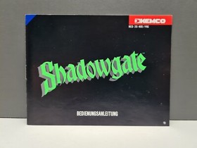 SHADOWGATE - NINTENDO - NES - PAL B NOE/FRG - OVP - CIB - BOXED