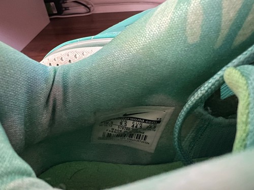 Nike LeBron X 10 Low Easter Green 2013 Size 10.5 Used Great Condition No Box - Picture 7 of 8