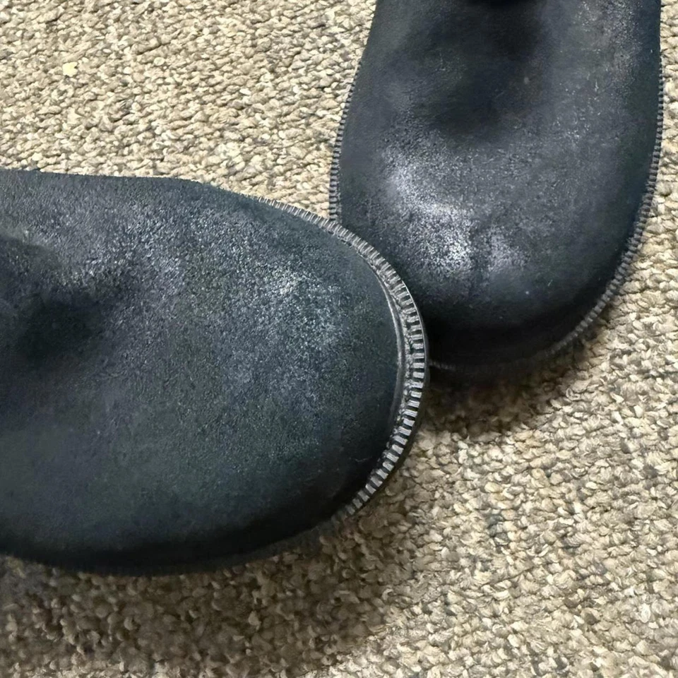 Black Leather Bearpaw Buckle Mules - Image 4 of 4