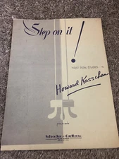 Step On It! First Pedal Studies Piano Sheet Music By Howard Kasschau