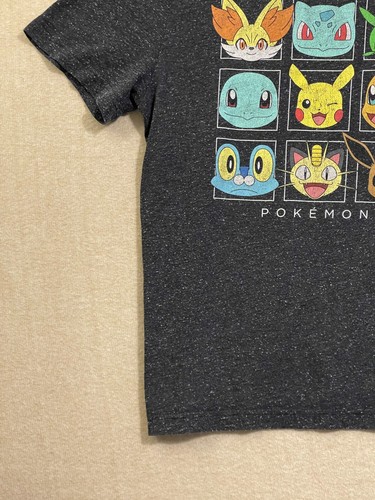Pokemon Shirt Men's Large Gray Short Sleeves Graphic - Picture 3 of 11