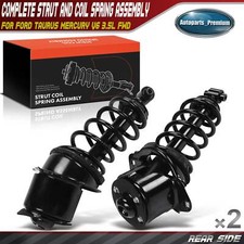 2pcs Rear Complete Strut and Coil Spring Assembly for Ford Taurus Mercury Sable