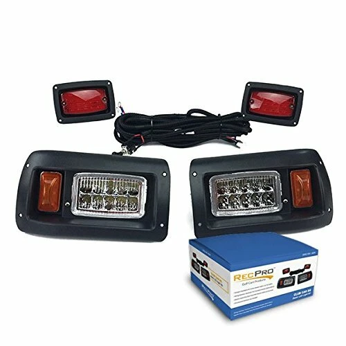 Golf Cart Adjustable Full LED Headlight and tail light kit for CLUB CAR