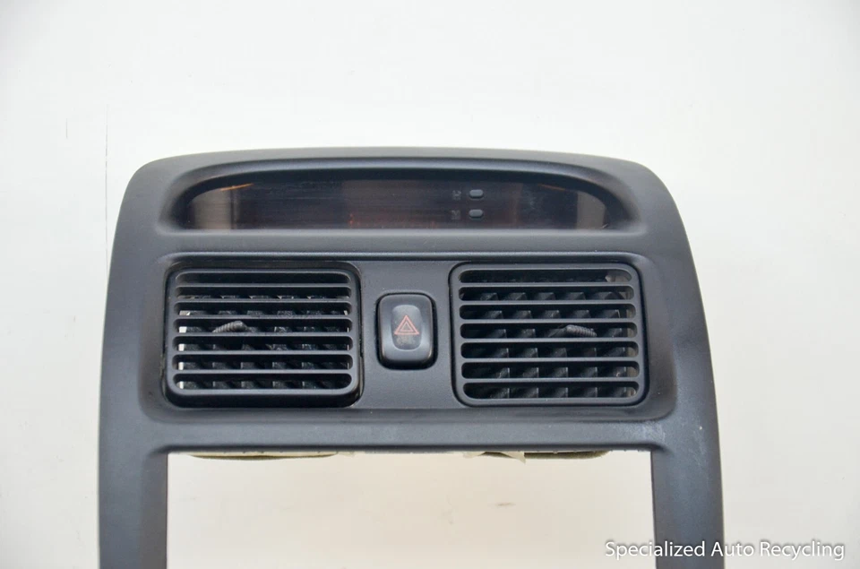 Toyota Solara 2002 control de clima estéreo radio tablero bisel negro OEM Foto 2 de 4