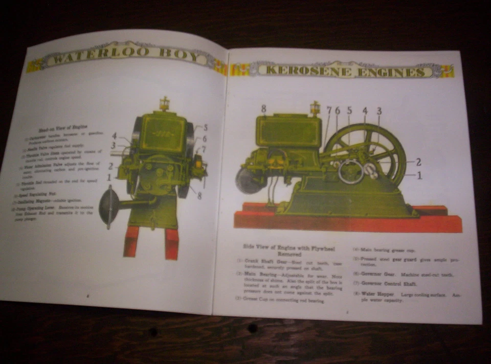 滑铁卢男孩型号 "K" 燃气发动机 Kerosesne 彩色销售手册 — 第 3/4 张图片