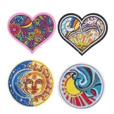 Vibrant Hip-hop Embroidered iron on Patches select style FREE SHIPPING