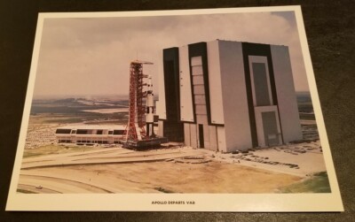 Vintage NASA  Photograph of Apollo Depart VAB
