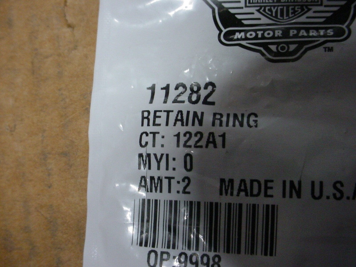 Harley Davidson 00-24 Softail Swing Arm Bearing Retaining Ring