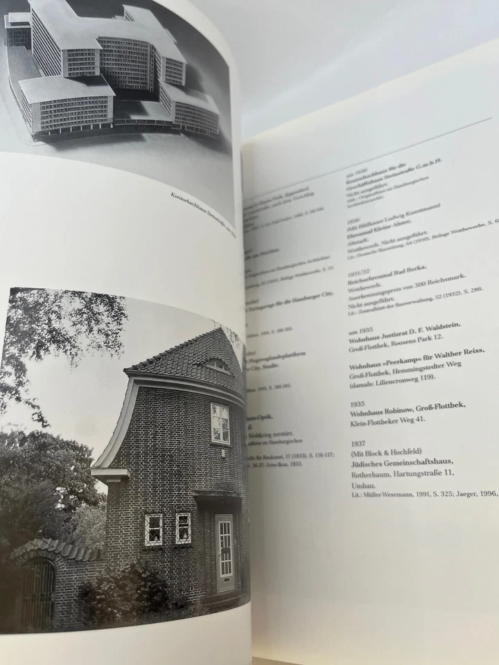 Hans und Oskar Gerson Hanseatische Moderne Bauten in Hamburg, kalifornis 1907-57 - Image 4 of 4