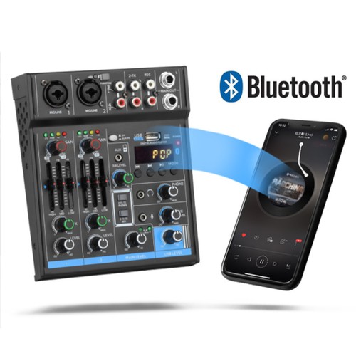 U8 4 Channel Compact Studio Mixer with Built In Effects & USB Audio Interface - Picture 4 of 10