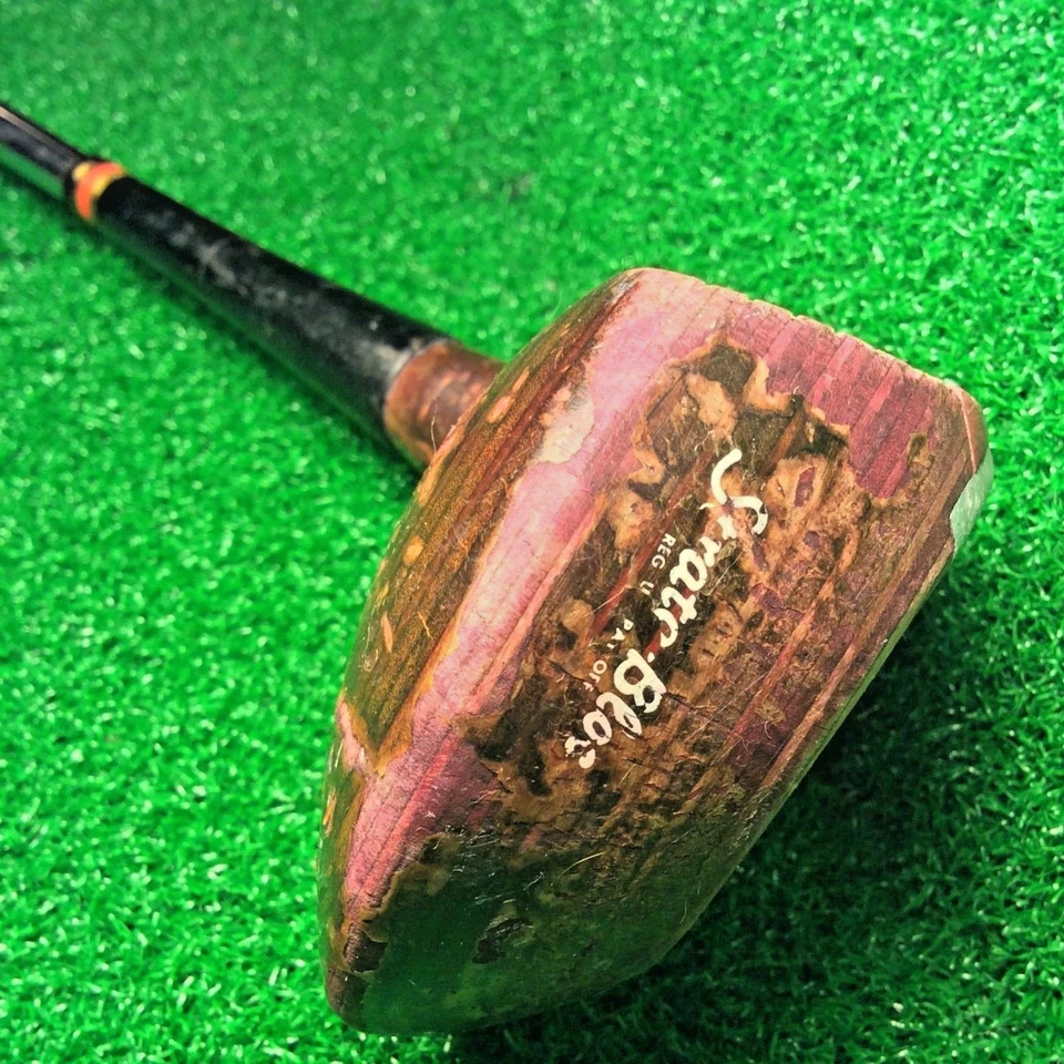 复古 Wilson 2-Wood 4300 摇摆重量木头高尔夫球杆男式右手杆 Reg。 — 第 3/4 张图片