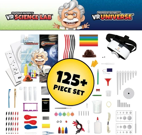 Professor Maxwell's---vr Science Lab & Vr Universe---virtual Reality 2 In 1