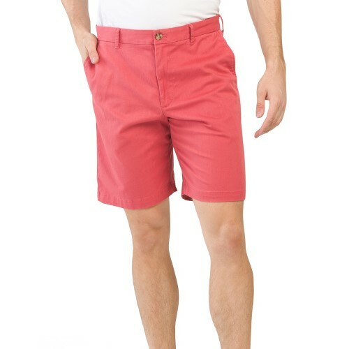 Flat Front Saltwater Stretch Shorts Red 