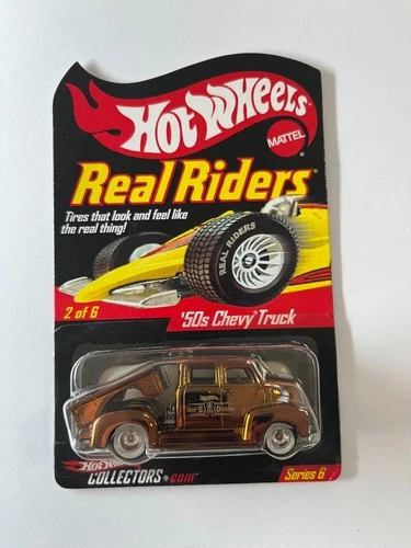 Hot Wheels Red Line Club Series 6 50s Chevy Truck 07955/11000 W/Protector.