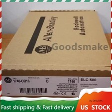 1Pc Allen Bradley   1746-OB16 SER D SLC 500 PLC Output Module 1746OB16 in box