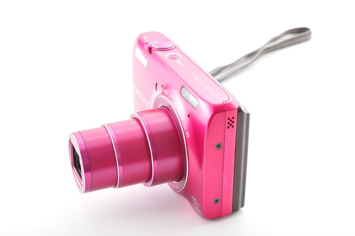 Nikon Coolpix S6300 Pink Exc+++ 16.0MP Digital Camera From