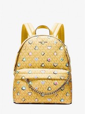 Michael Kors Slater MD Chain Backpack MK Las Vegas Style Honey Vegas