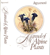 WILL INGWERSEN'S MANUAL OF ALPINE PLANTS 1978 50TH ANNIVERSARY COMMEMORATION