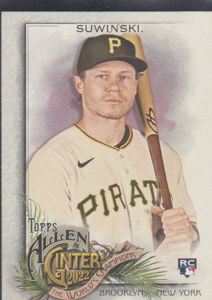 2022 Topps Allen & Ginter #175 Jack Suwinski Rookie Pittsburgh Pirates