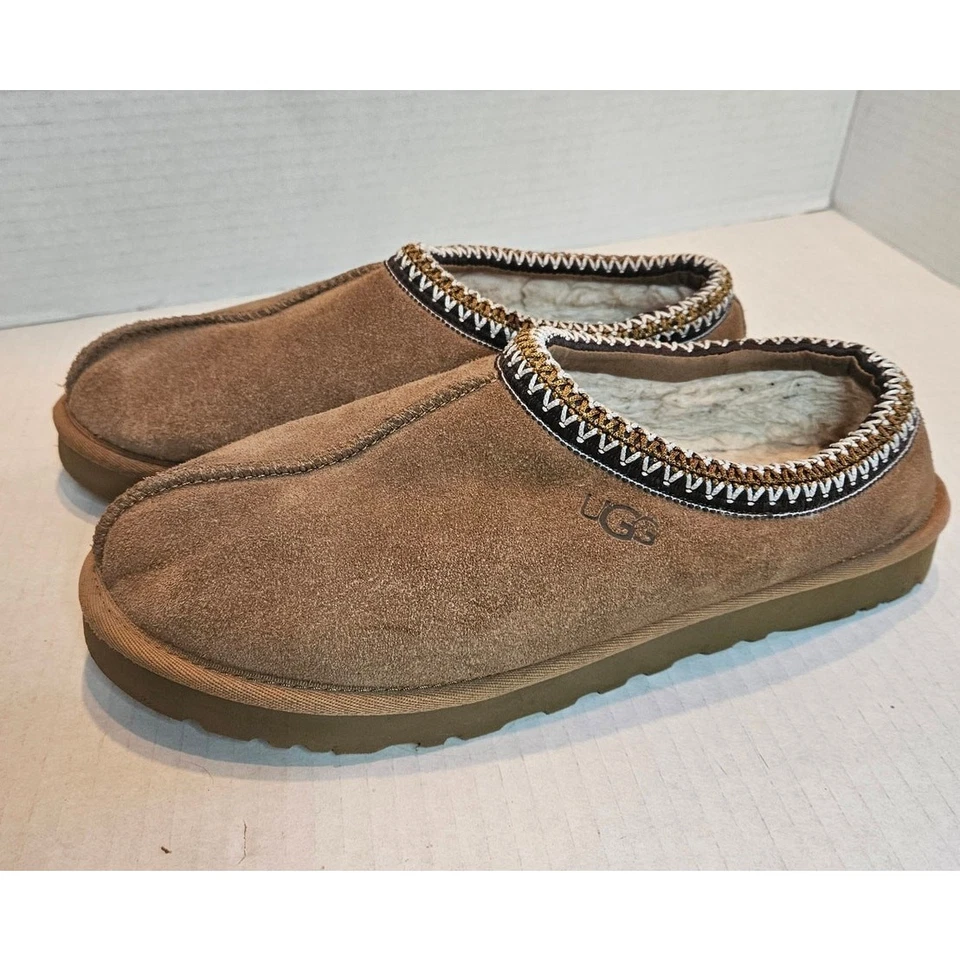 Zapatos UGG Tasman II Castaño Marrón Gamuza Deslizables Bajo Perfil, Mujer Talla 9.5 Foto 2 de 4