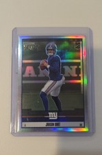 2025 Panini Select - Score Select Throwback Jaxson Dart #14 Silver Prizm (RC)