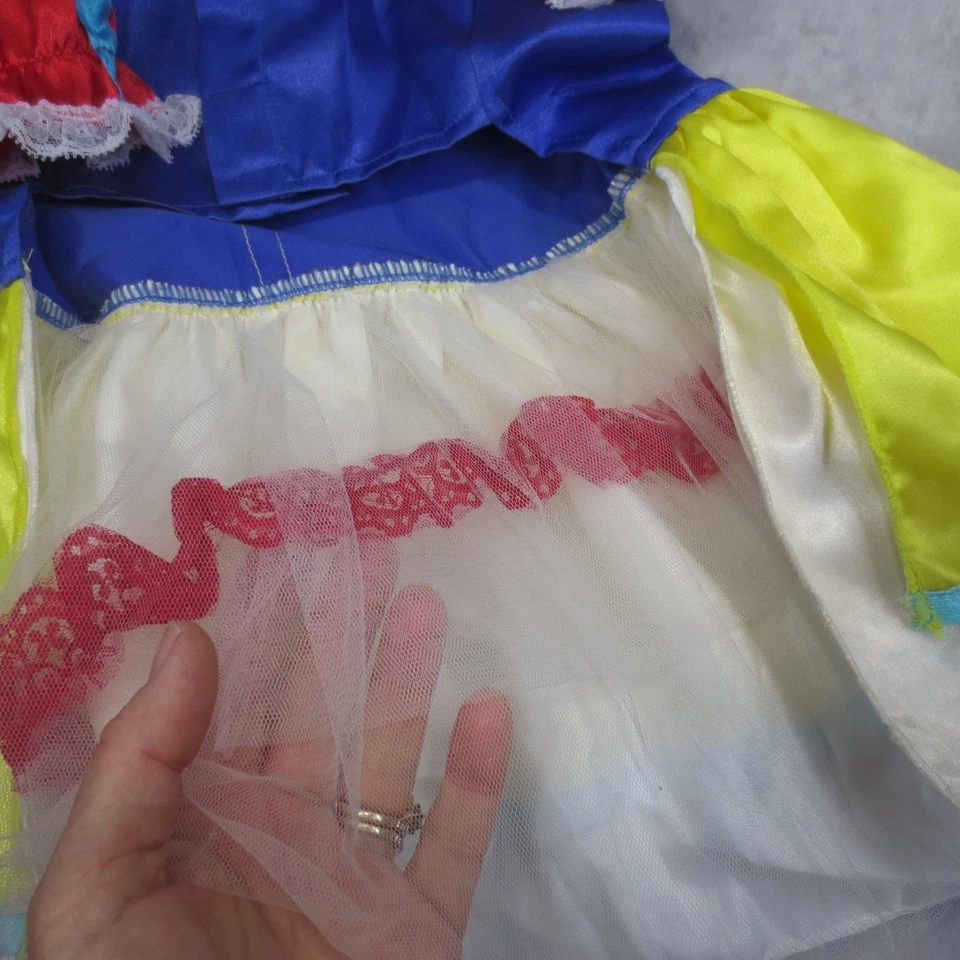 Dog Costume Enchanted Show Princess Sz L Foo Foo Dress and Bow - Image 4 of 4