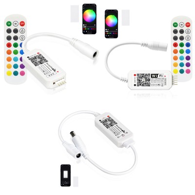 Smart APP Wifi RGB RGBW Led Strip Controller für Amazon Alexa Google 12V 24V