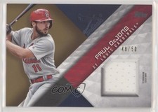 2018 Topps Major League Material Series 2 Gold 48/50 Paul DeJong #MLM-PD qm6