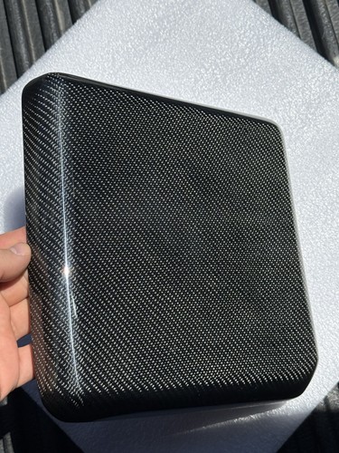 GMC Tahoe Suburban Silverado Sierra 1999-2007 tapa de caja de fusibles de fibra de carbono - Imagen 3 de 4