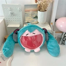 40CM HATSUNE MIKU SHOULDER BAG Backpack Cute Anime Girl Plush Cartoon Kawaii
