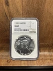 U.S. Mint 1988 American Silver Eagle $1 1 oz .999 Silver NGC MS69 6566719-017