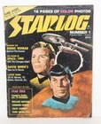 Vintage August 1976 Starlog Magazine #1 Premier Issue Star Trek Bionic Woman