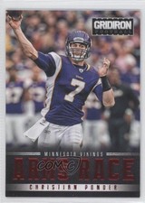 2012 Panini Gridiron Arms Race Christian Ponder #16 c4h