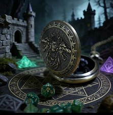 7 Würfel Set + Beutel, dnd D+D, Drache, W4 W...