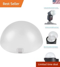 AK-R11 Flash Diffuser Dome for V1 Series - Magnetic, Portable Lighting Solution