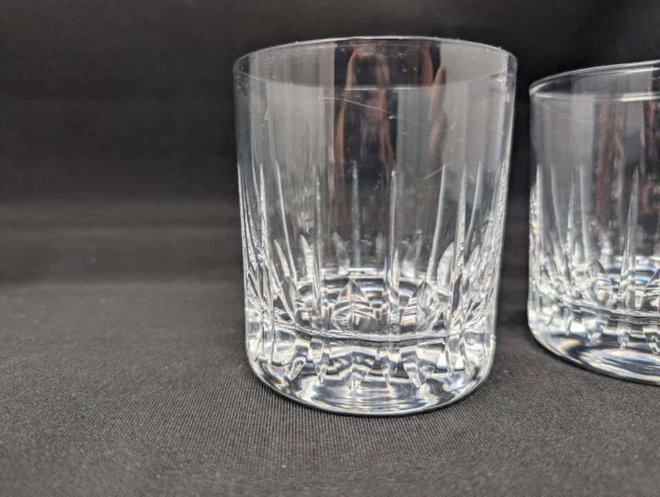 ДВА Эгейских от Schott-Zwiesel 3,5 дюйма Старомодные Камни Стекла Огранка Хрустальное Стекло - Изображение 3 из 4