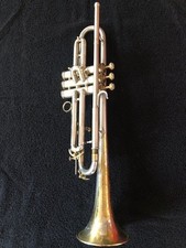 antique vintage cornet trumpet