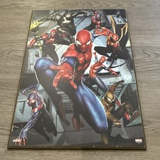 Spider-Man Spider-Verse Wood Wall Art plaque 13x19 Marvel Comics