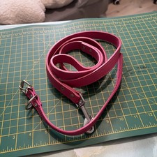 Pink Urban Pup Dog Lead & collar Leather