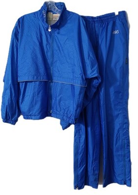 Asics Gore Tex Tracksuit Size Medium Two Piece Blue Mesh 90s Y2k Goretex