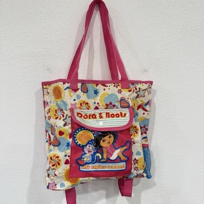 Vintage 2000s Dora Plastic Beach Bag 