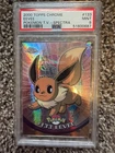 2000 TOPPS CHROME POKEMON T.V. SPECTRA #133 EEVEE PSA 9