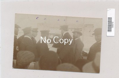 Top Rarität: Graf Zeppelin & Minister an Bord (4.9.1909)   Foto 1909 X253