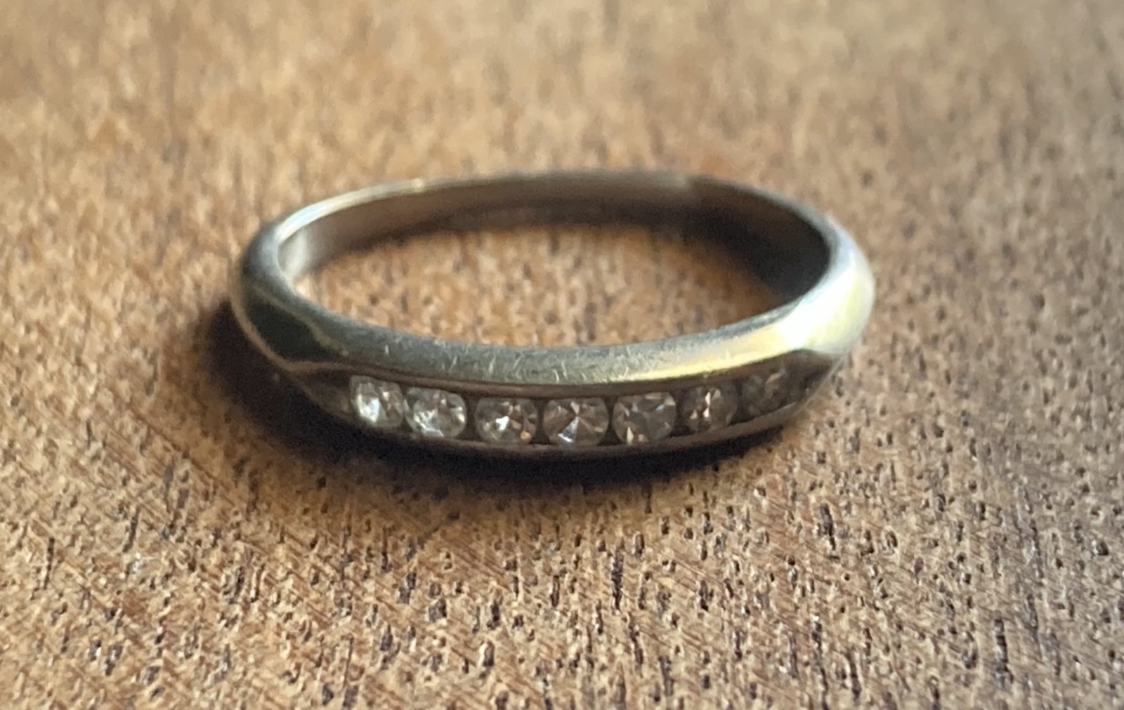 Vintage Art Deco Platinum Ring (Size 5.5) 10% Iridium 90% Platinum 3 g