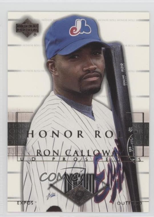 2002 Upper Deck Honor Roll Dream 9 Ron Calloway #25 Rookie RC 0b5