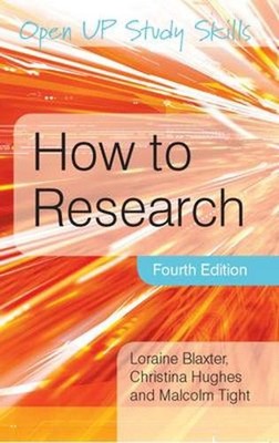 How to Research 4th Edition by Loraine Blaxter (English) Paperback Book