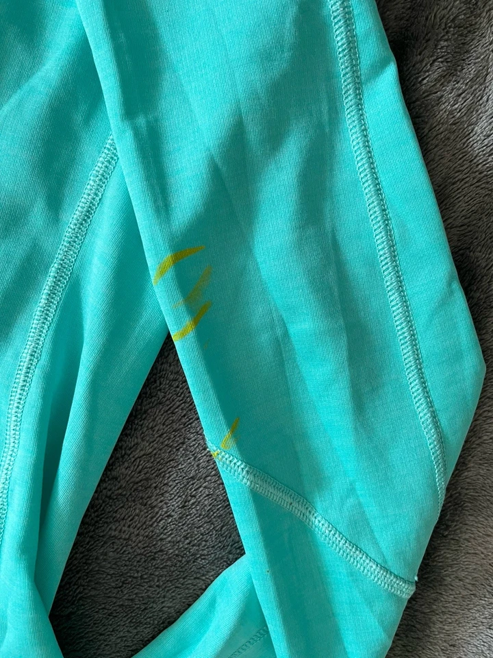 Pullover The North Face polar para mujer pequeño verde azulado cuarto cremallera informal al aire libre Foto 2 de 4