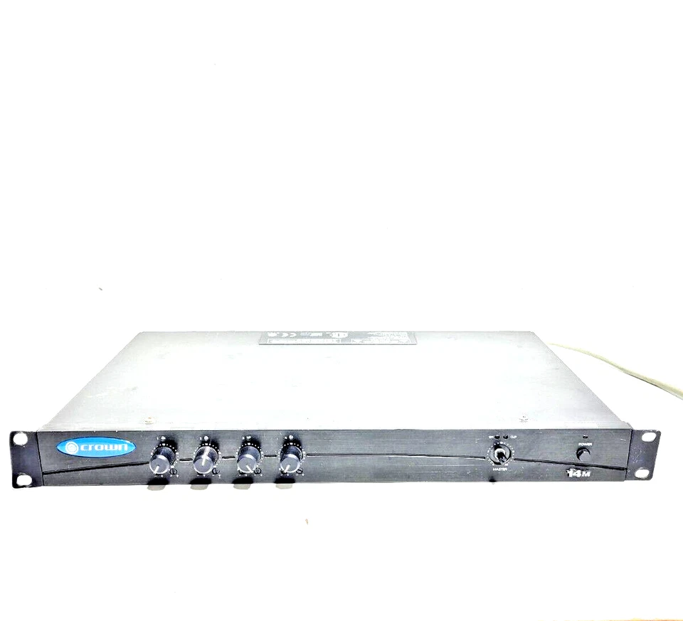 Crown 14M mixer 4 x 1 Channel Preamp Analog Mic or Line With Tone Generator - Image 2 of 4
